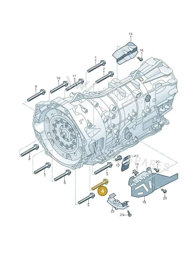 N10680203 — Volkswagen Amarok twin cab (2022-) diagram 894300850, position 4
