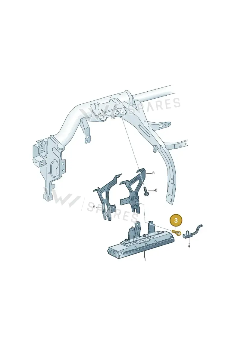N10684301 — Volkswagen Passat estate (2023-) diagram 869880500, position 3