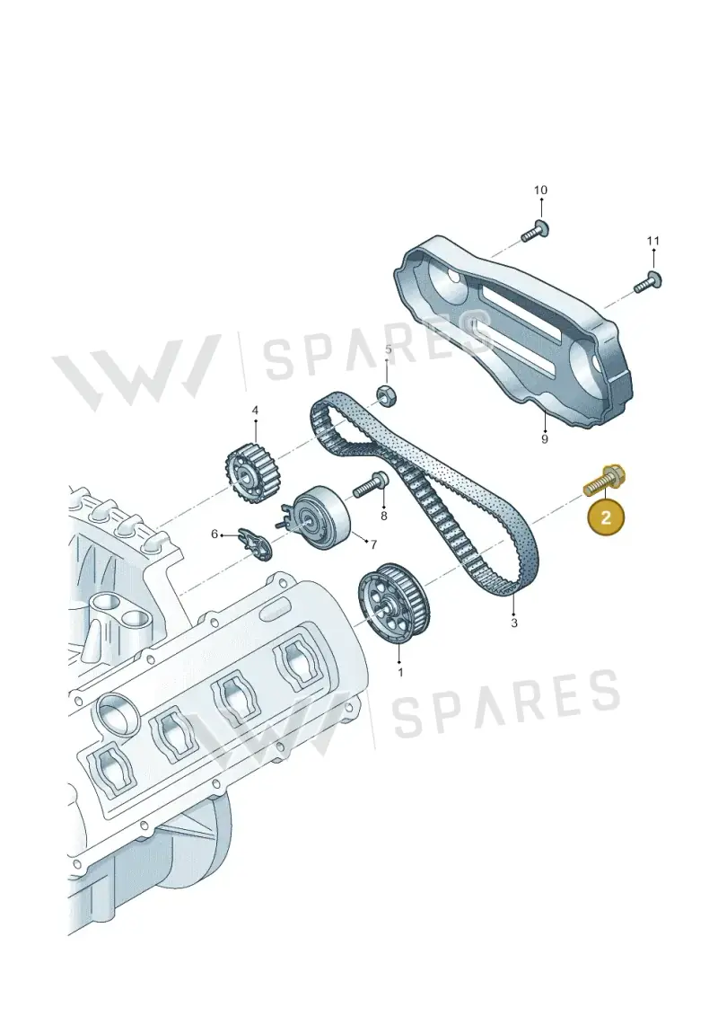 N10687501 — Volkswagen Touareg BlueMotion (2014-2018) diagram 748109850, position 2