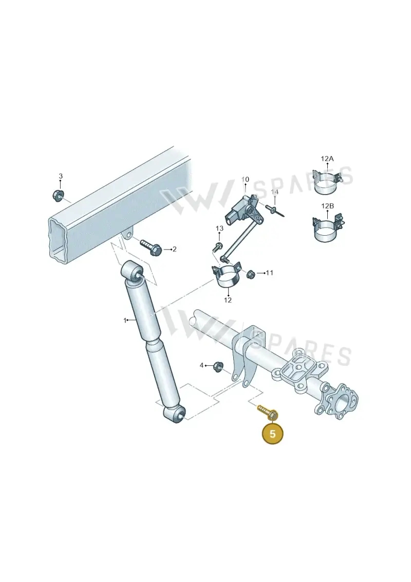 N10687501 — Volkswagen MAN TGE 55 (2016-2021) diagram 806513000, position 5
