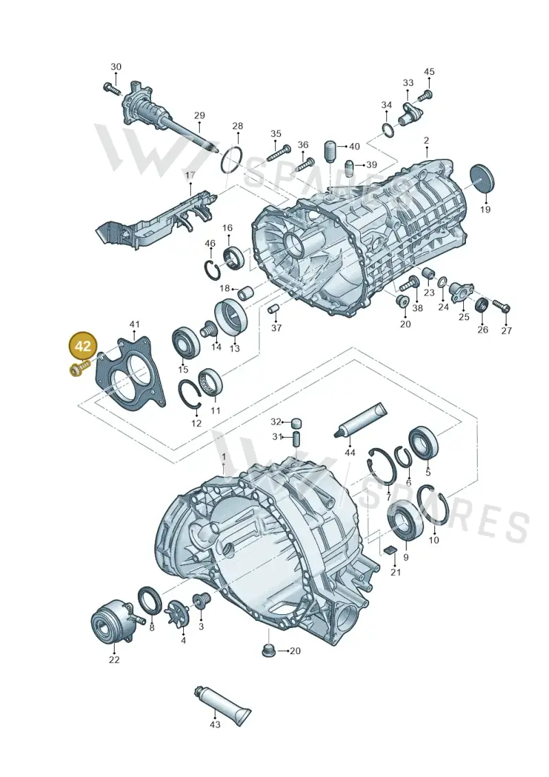 N10689303 — Audi A4 (2015-2025) diagram 798301310, position 42