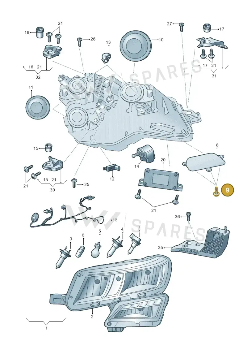 N10690301 — Skoda Karoq (2017-2023) diagram 834941000, position 9