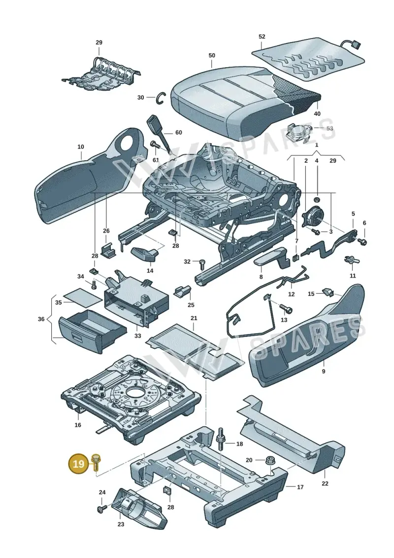 N10697801 — Volkswagen Multivan (2021-) diagram 7t0881000, position 19