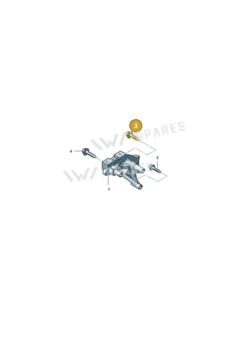 N10699501 — Volkswagen Golf 2.0 BlueMotion (2019-2024) diagram 5h0199060, position 3