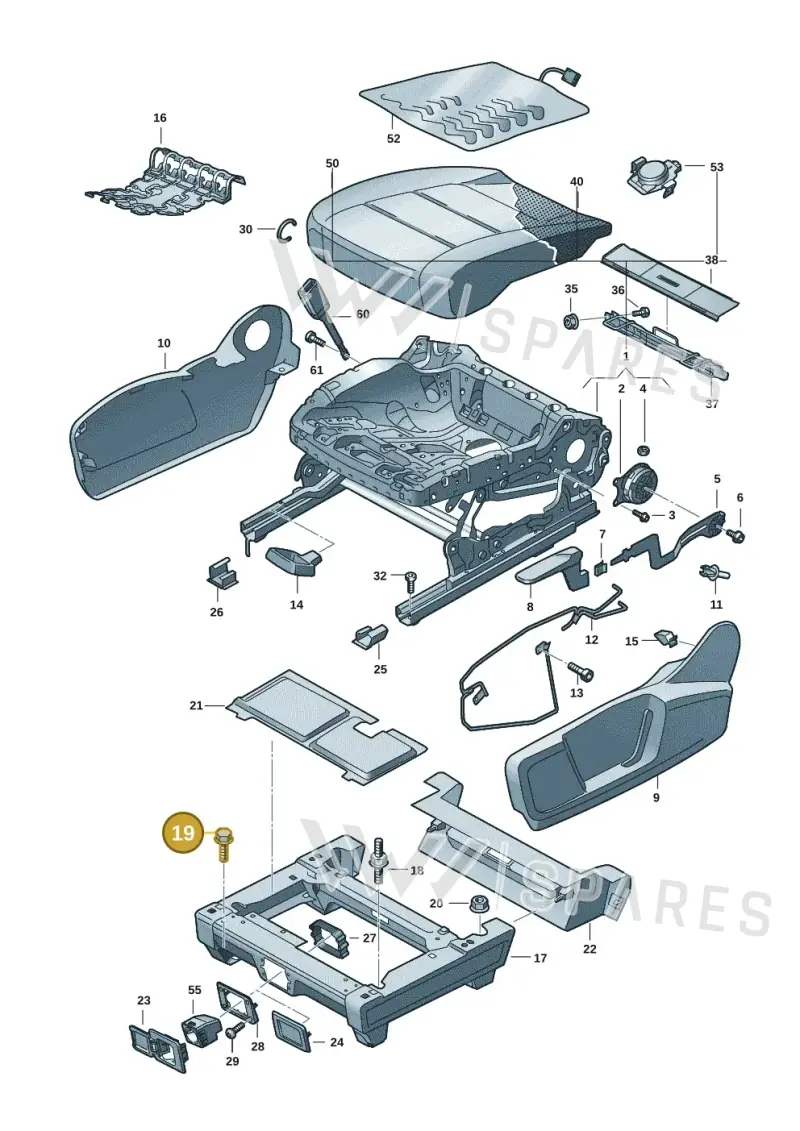 N10699701 — Volkswagen ID.Buzz (2022-) diagram 15a881000, position 19