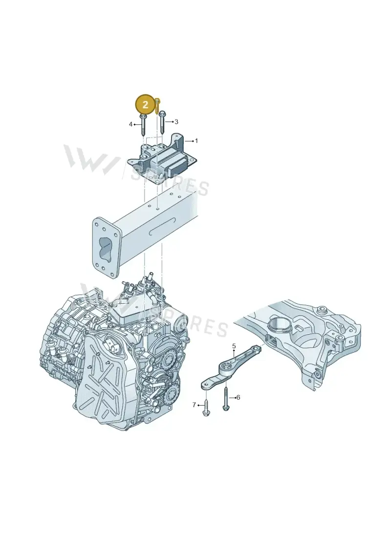 N10699701 — Volkswagen Multivan (2021-) diagram 793199370, position 2