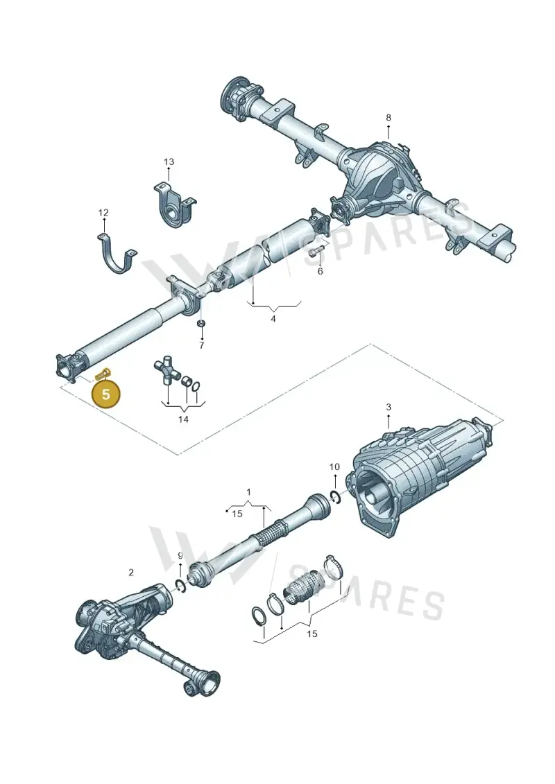 N10714101 — Volkswagen Amarok twin cab (2022-) diagram 683521100, position 5