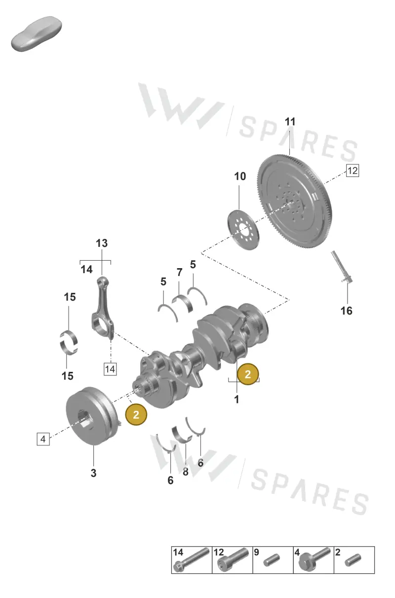 N10716301 — Porsche Panamera (2023-2025) diagram p58102000, position 2