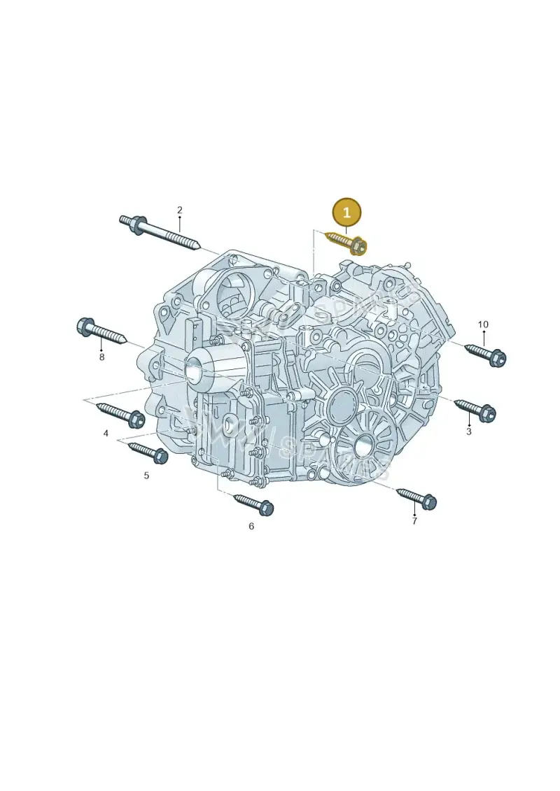 N10721501 — Volkswagen T-Cross 1,0 (2018-2024) diagram 763300820, position 1