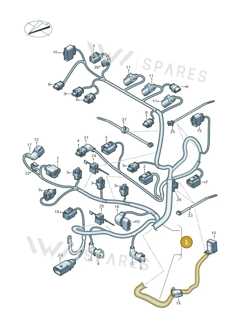 N10729202 — Volkswagen Nivus (2020-) diagram 746971150, position 1