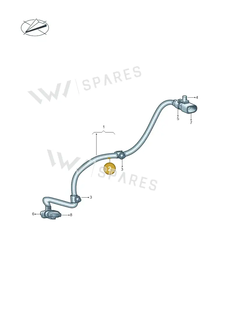 N10732501 — Volkswagen Caddy Maxi (2020-2025) diagram 2ka972051, position 2