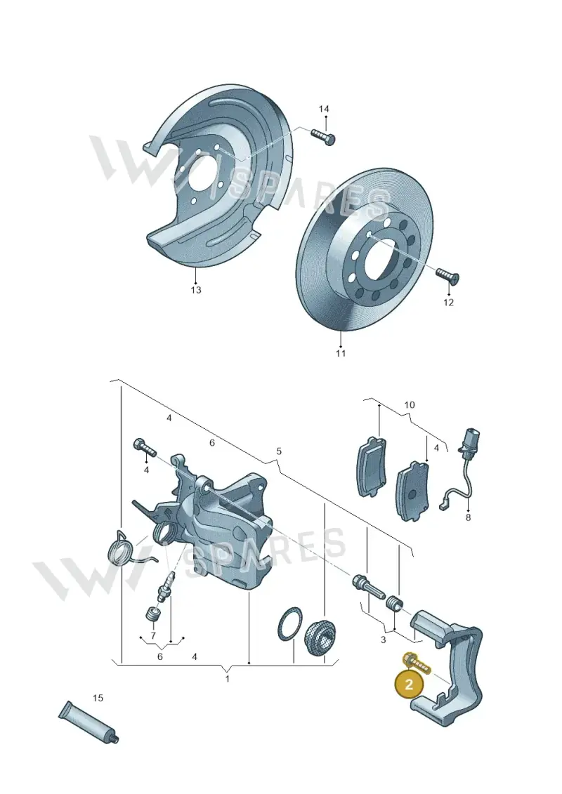N10733601 — Volkswagen Amarok twin cab (2022-) diagram 894615500, position 2
