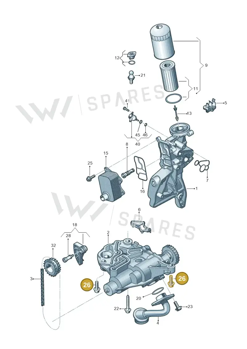 N10744301 — Volkswagen Passat estate (2023-) diagram 827115100, position 26