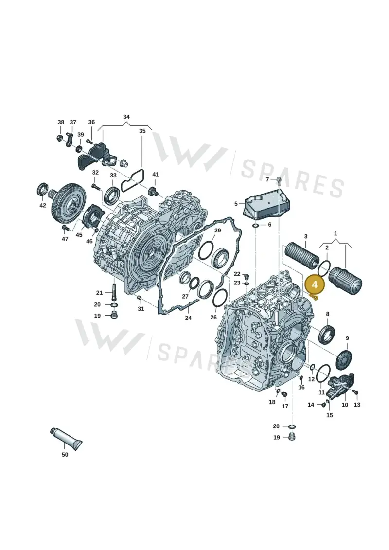 N10744301 — Volkswagen Golf 2.0 BlueMotion (2019-2024) diagram 827300703, position 4