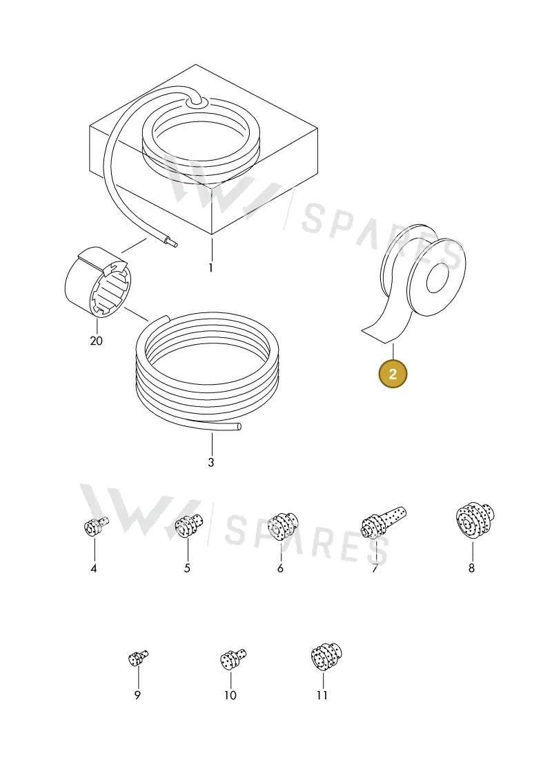 N10744701 — Audi 1J0 platform diagram 198979200, position 2