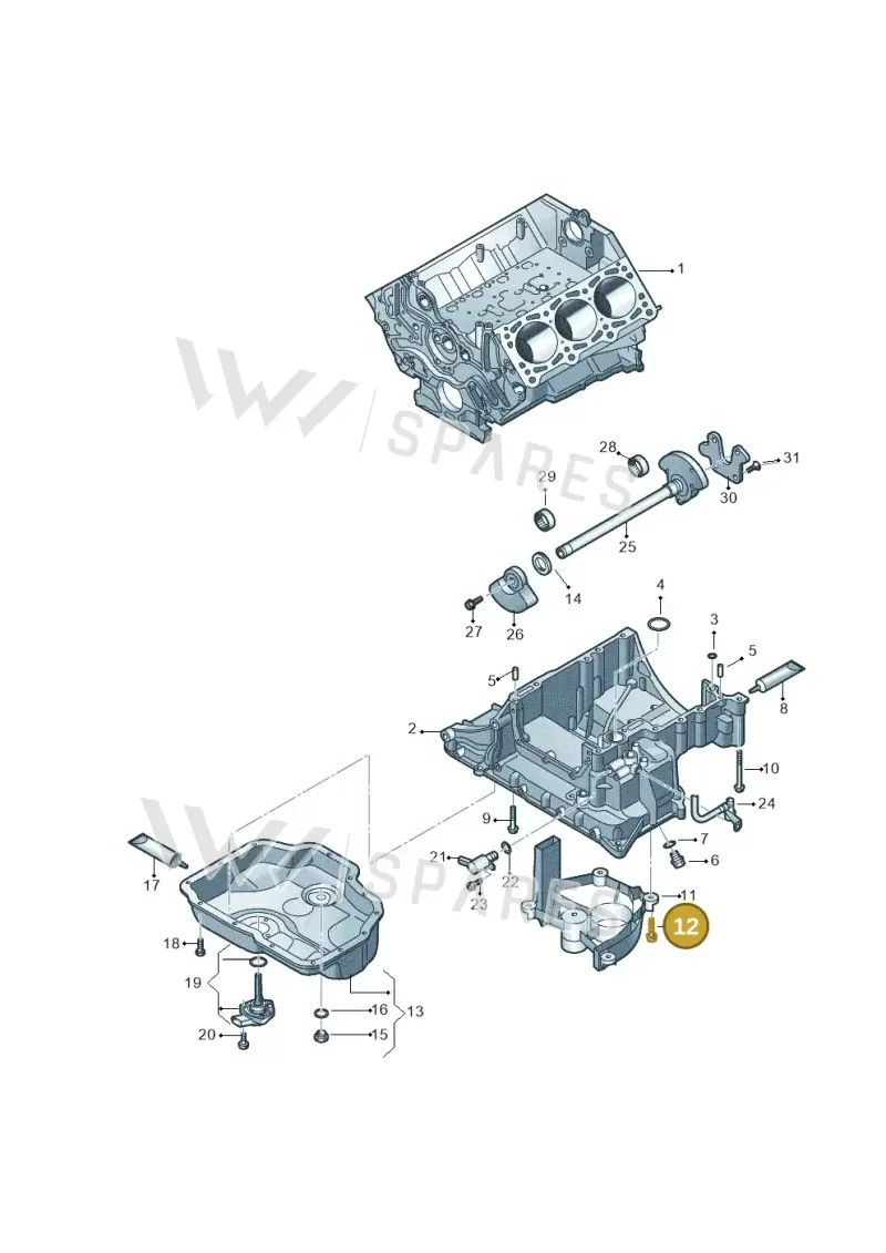 N10745101 — Volkswagen Amarok twin cab (2022-) diagram 693103280, position 12
