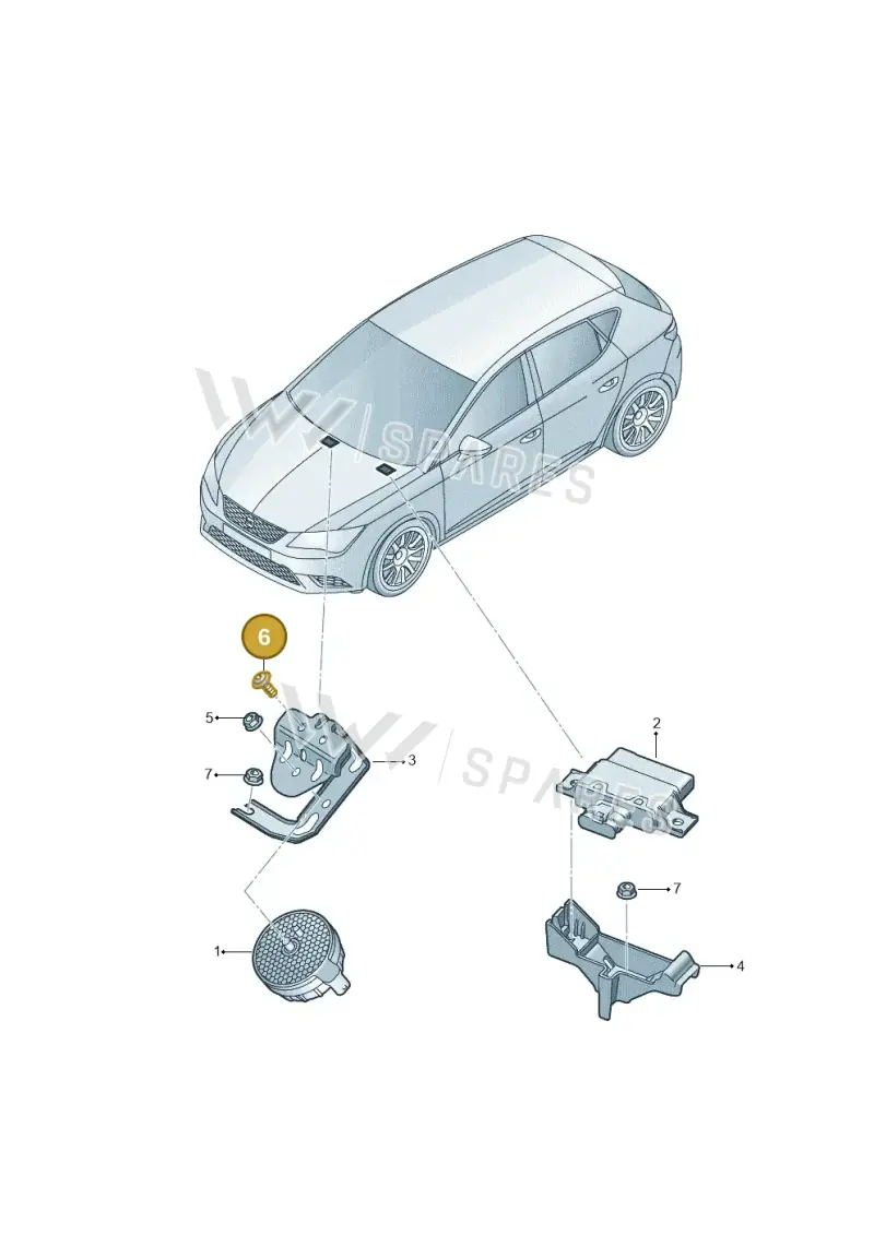 N10747401 — SEAT Leon ST (2016-2020) diagram 754906250, position 6