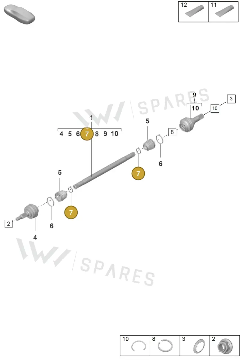 N10753401 — Porsche Panamera (2023-2025) diagram p58501100, position 7