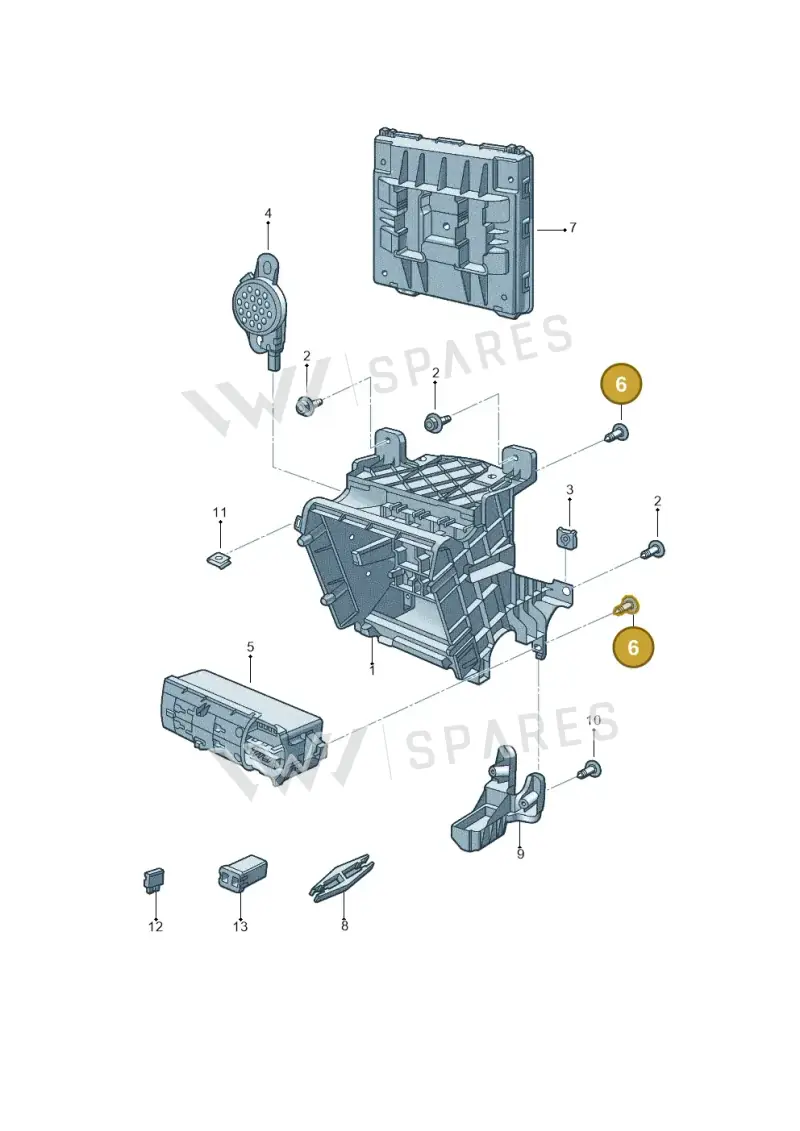 N10757101 — Volkswagen New beetle (2011-2016) diagram 715937000, position 6