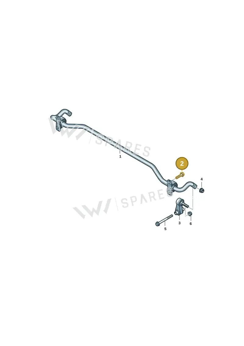 N10765801 — Volkswagen Passat estate (2023-) diagram 2gk505100, position 2