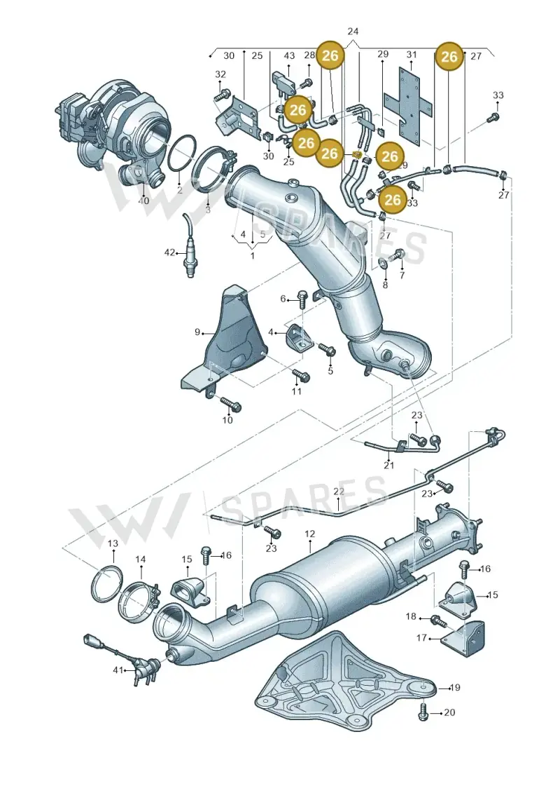 N10769401 — Volkswagen Amarok twin cab (2022-) diagram 894253480, position 26