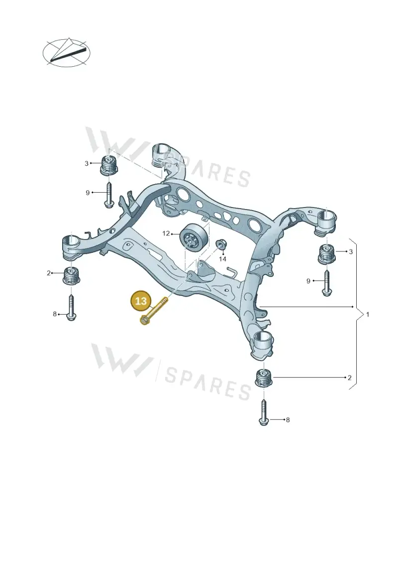 N10771601 — Audi Q5 (2016-2025) diagram 896505000, position 13