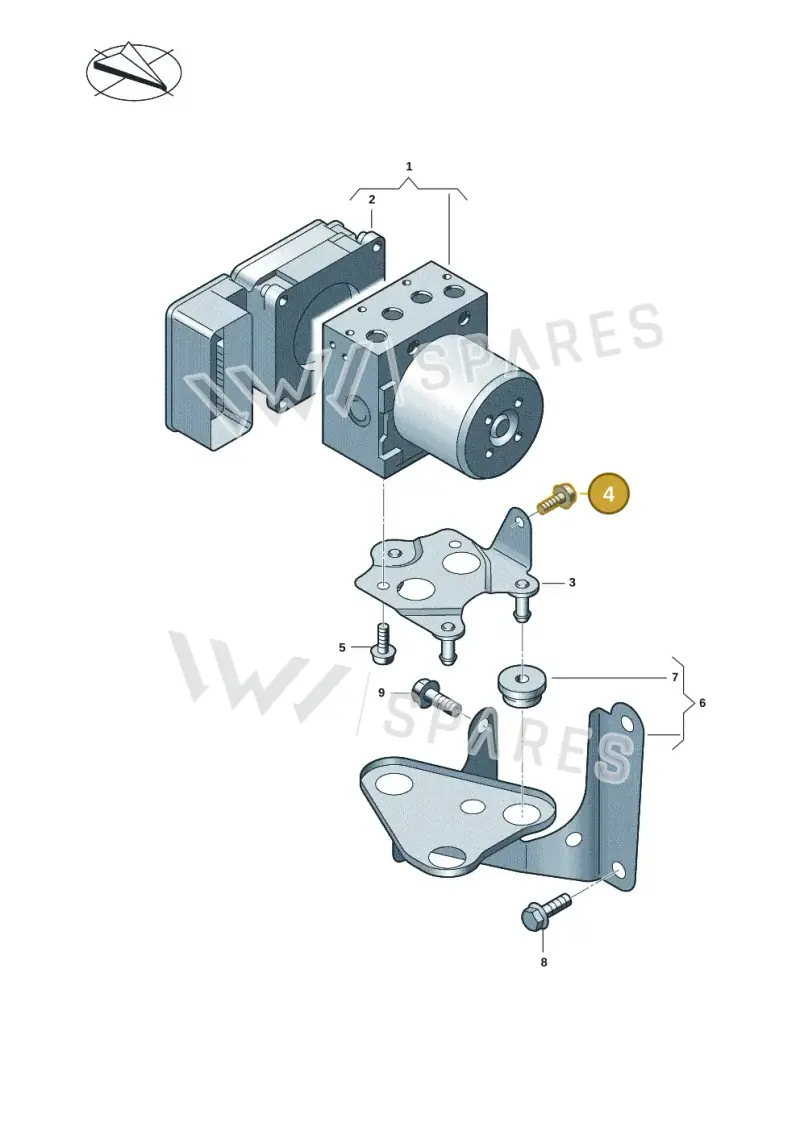 N10786201 — Volkswagen Amarok twin cab (2022-) diagram 894614005, position 4