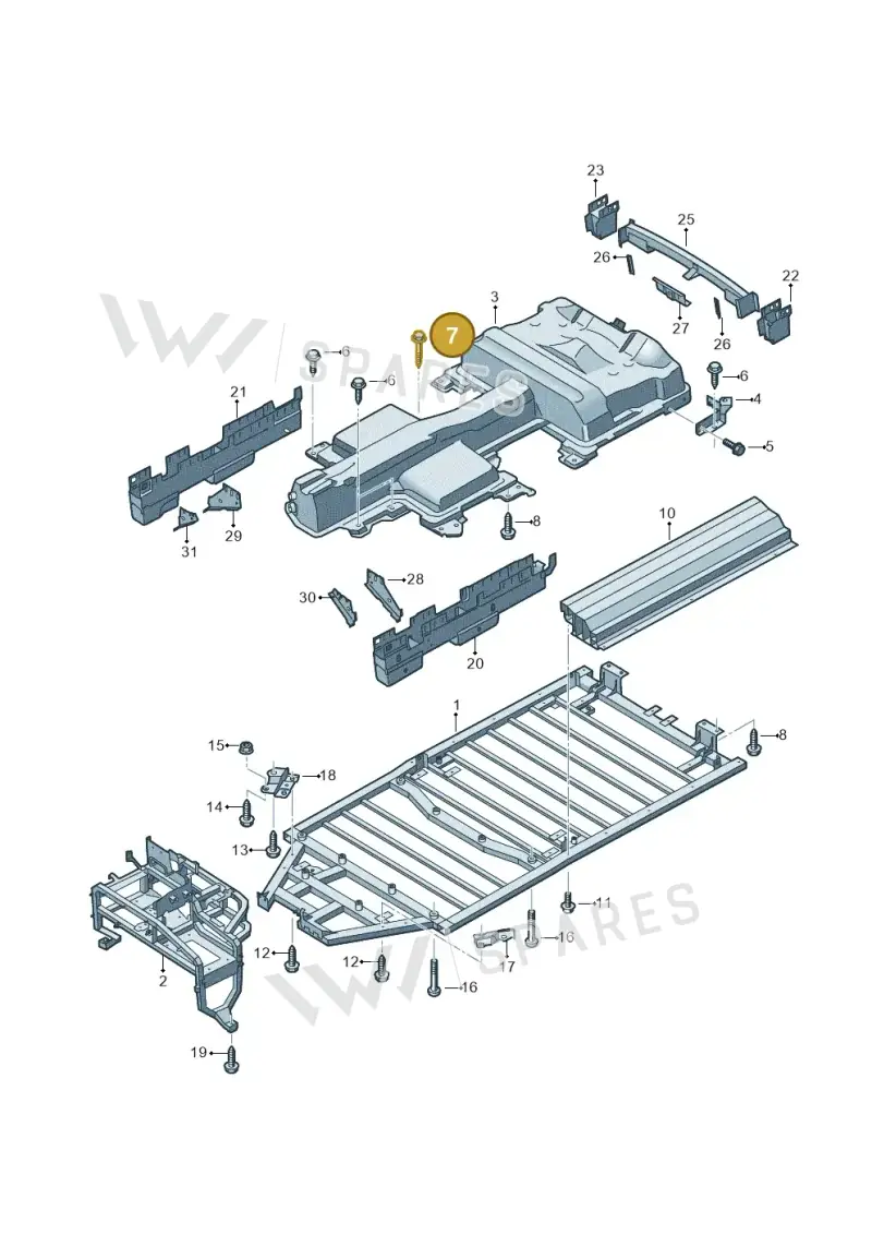 N10793603 — Volkswagen E-Crafter 35 (2018-2024) diagram 599804000, position 7