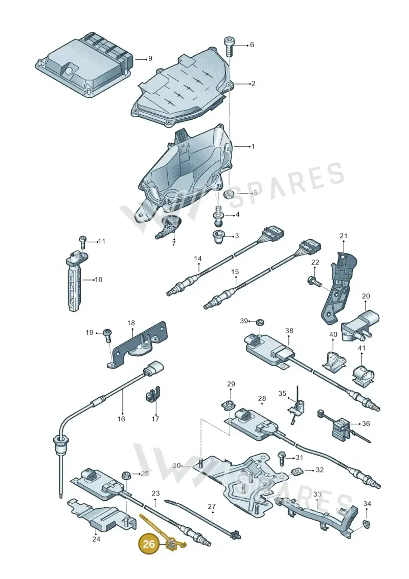 N10804401 — Audi A6 (2014-2018) diagram 788906050, position 26