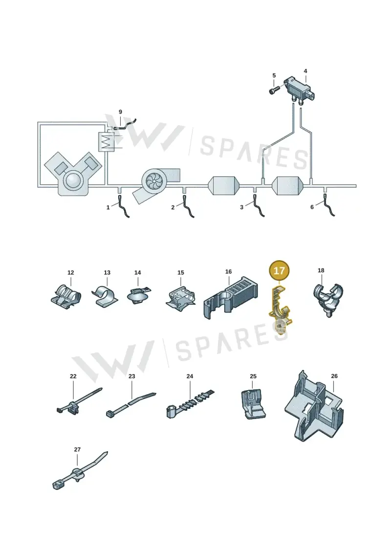 N10804401 — Audi A4 (2015-2025) diagram 849906003, position 17