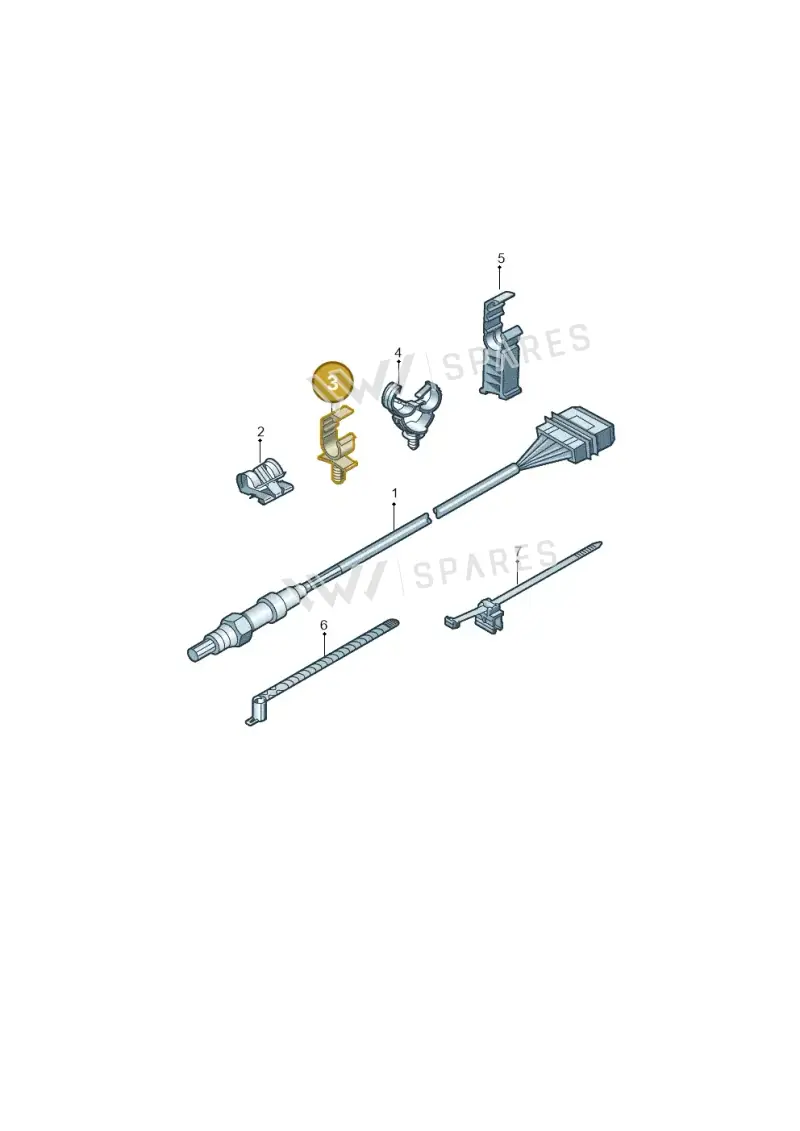 N10804401 — Audi A5 Cabriolet (2016-2025) diagram 849906030, position 3