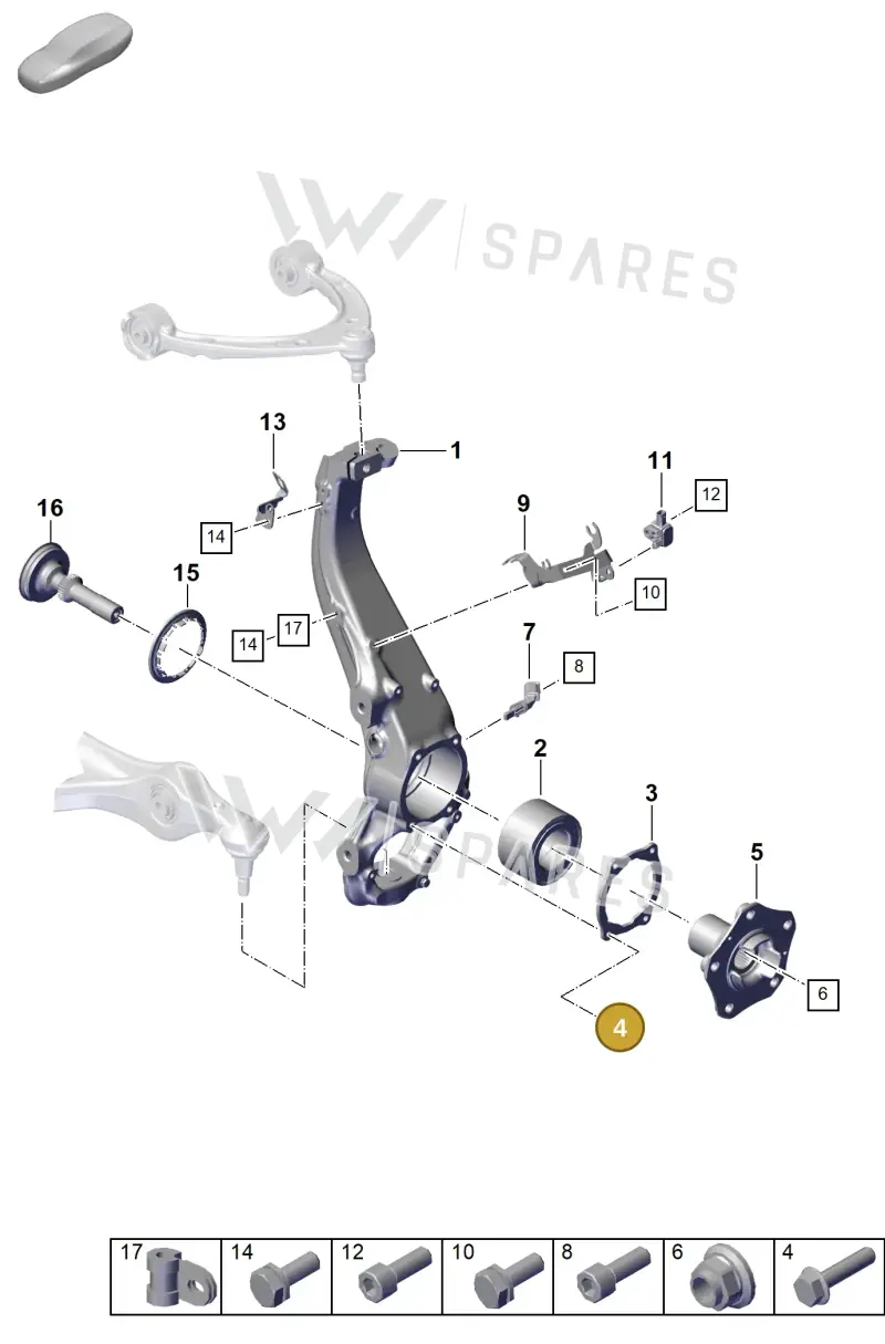 N10806301 — Porsche Taycan Sport Turismo (2023-2025) diagram p56401020, position 4