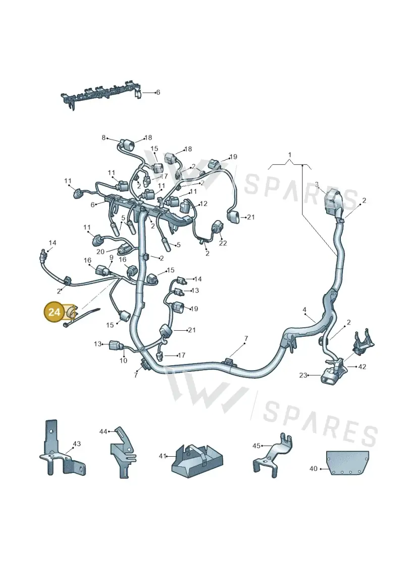 N10809401 — Skoda Fabia (2014-2022) diagram 773971100, position 24