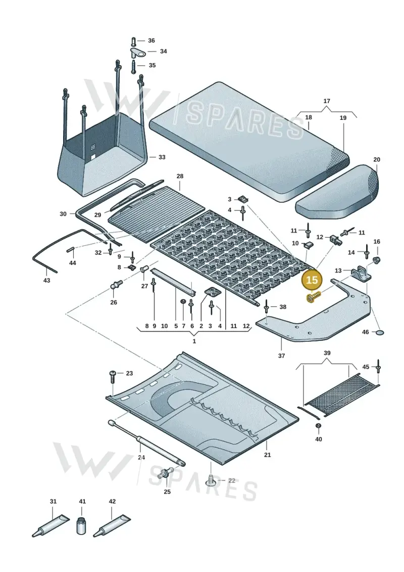 N10865901 — Volkswagen Multivan (2021-) diagram 7t0067060, position 15
