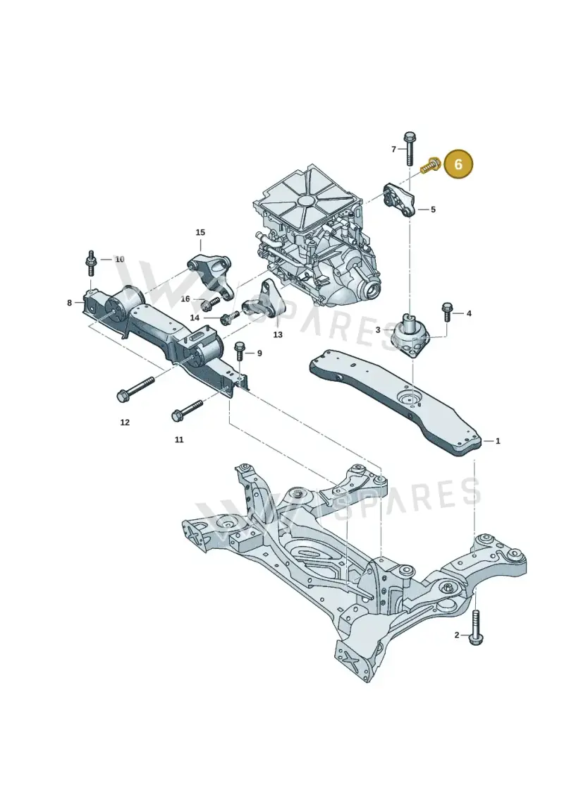 N10866001 — Volkswagen ID.Buzz (2022-) diagram 15a199000, position 6