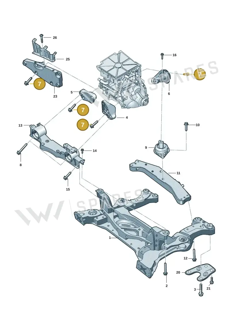 N10866001 — Volkswagen ID.4 Pro (2020-2023) diagram 89a199200, position 7