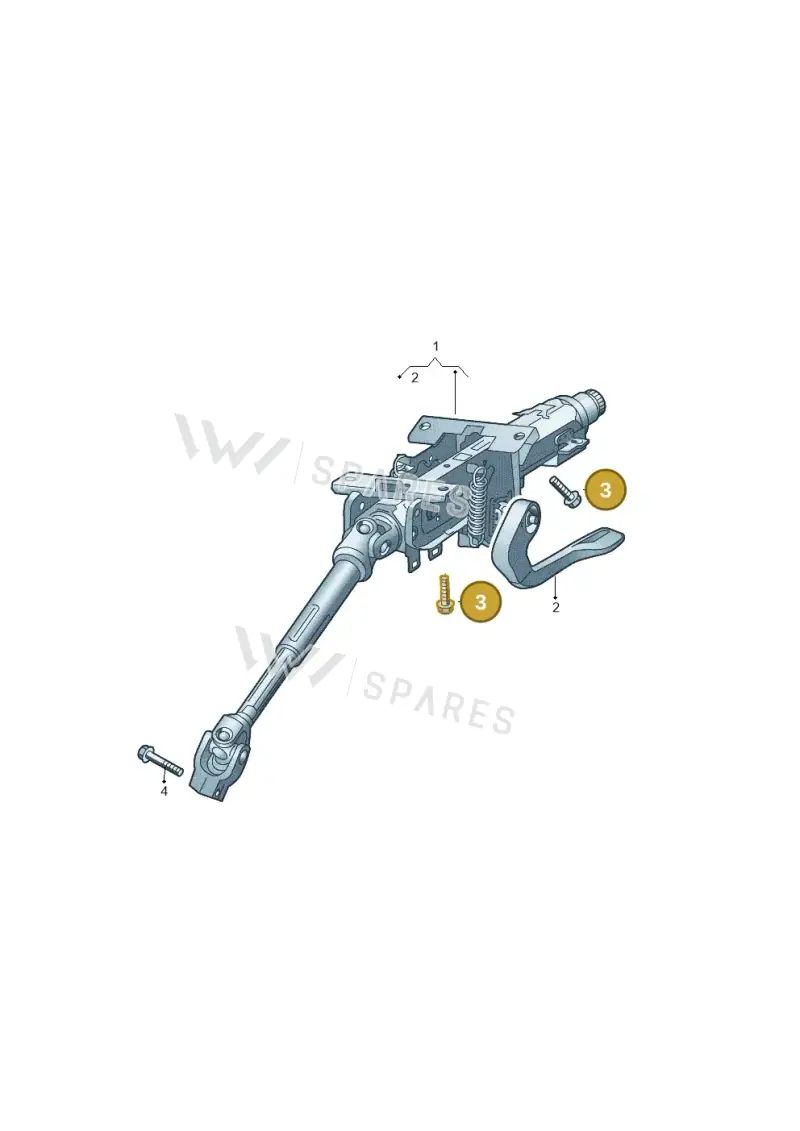 N10870601 — Volkswagen Passat estate (2023-) diagram 5h0419100, position 3