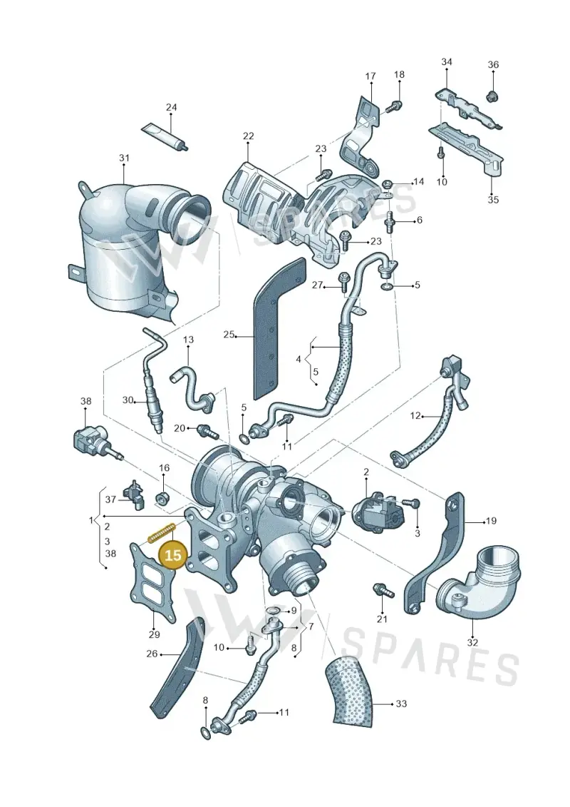 N90002802 — Skoda Kodiaq (2017-2022) diagram 808145600, position 15