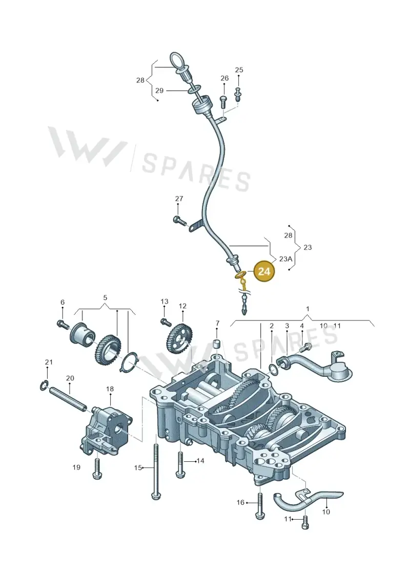 N90043201 — Volkswagen Amarok twin cab (2022-) diagram 679115400, position 24