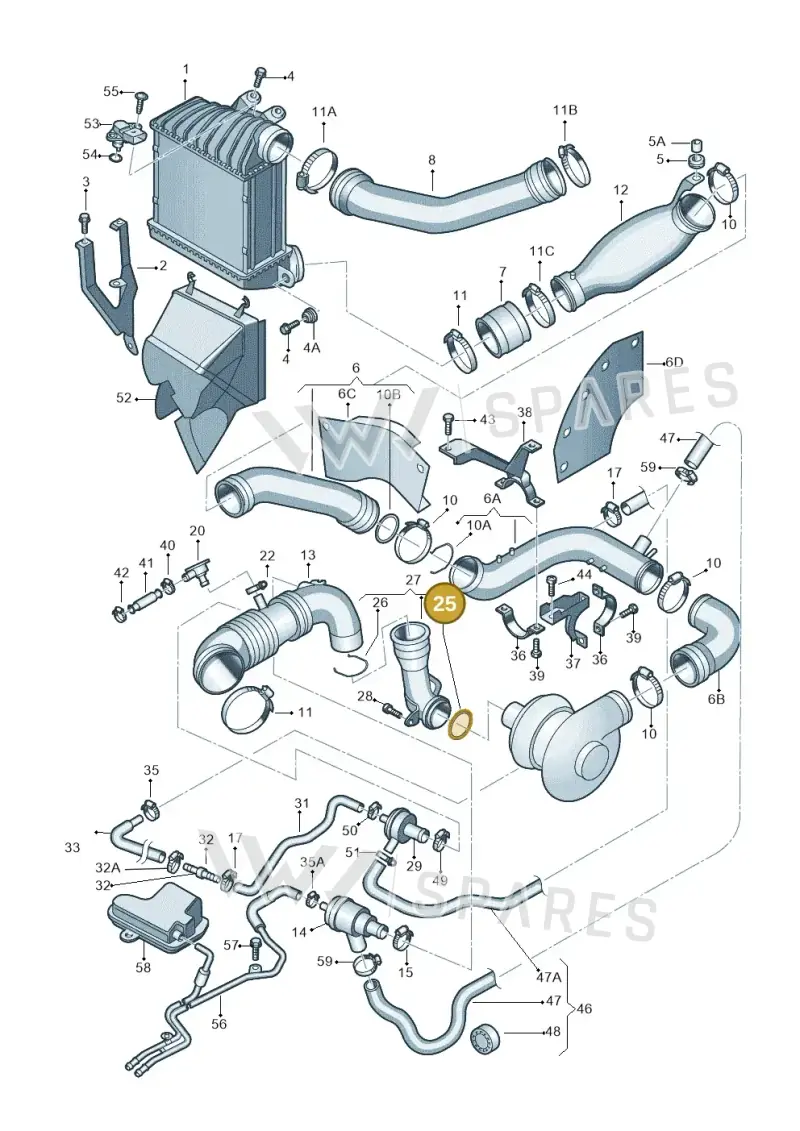 N90090501 — Volkswagen New Beetle             06> (2005-) diagram 194145750, position 25