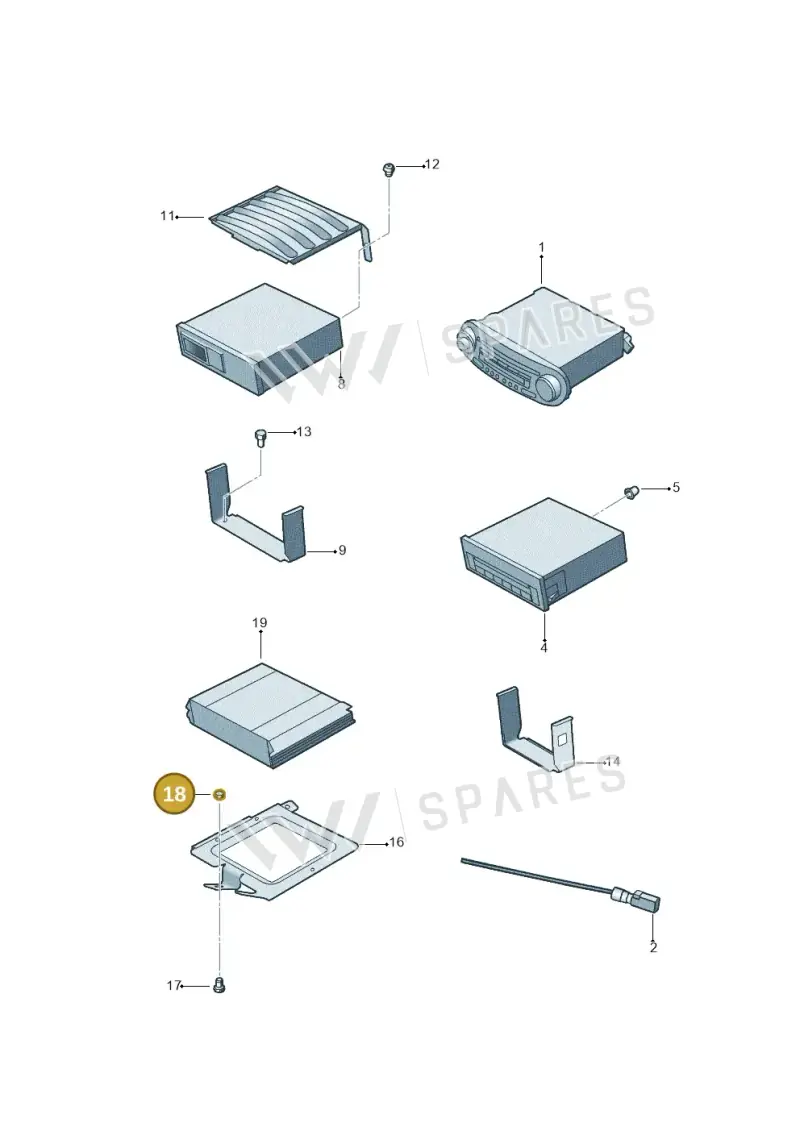 N90106302 — Volkswagen New Beetle             06> (2005-) diagram 470035350, position 18
