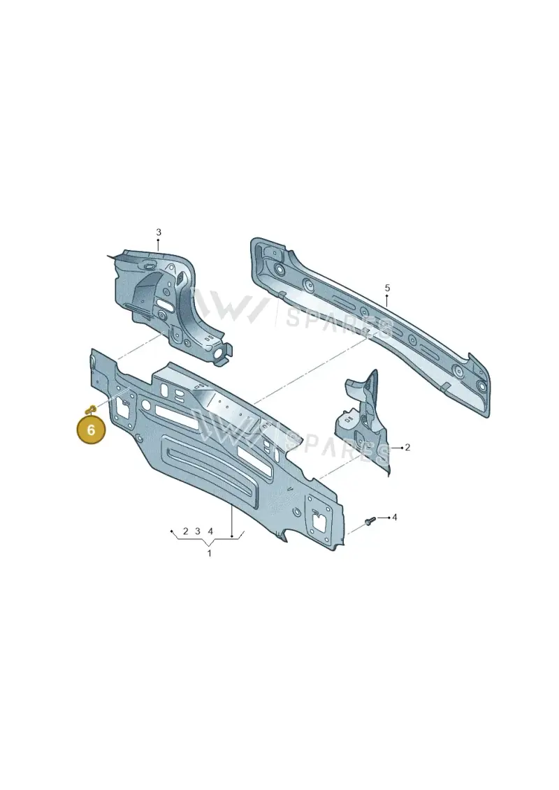 N90149504 — SEAT Ibiza (2017-) diagram 835813000, position 6