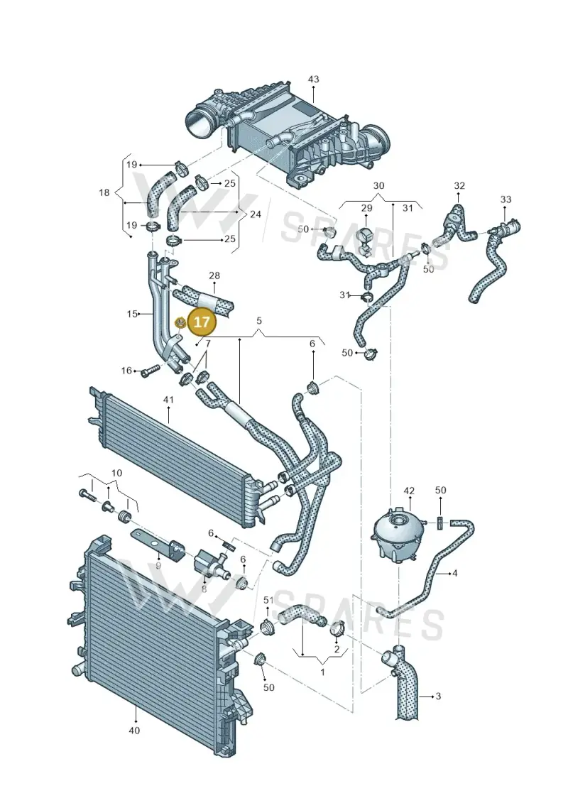 N90175205 — Volkswagen Transport. multivan (2019-2024) diagram 871121690, position 17