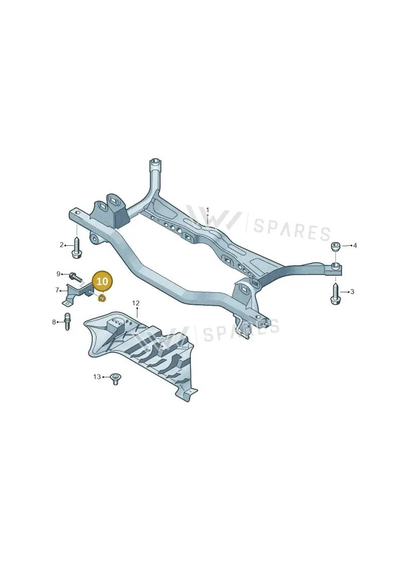 N90183802 — Volkswagen Beetle (2016-2019) diagram 409505000, position 10