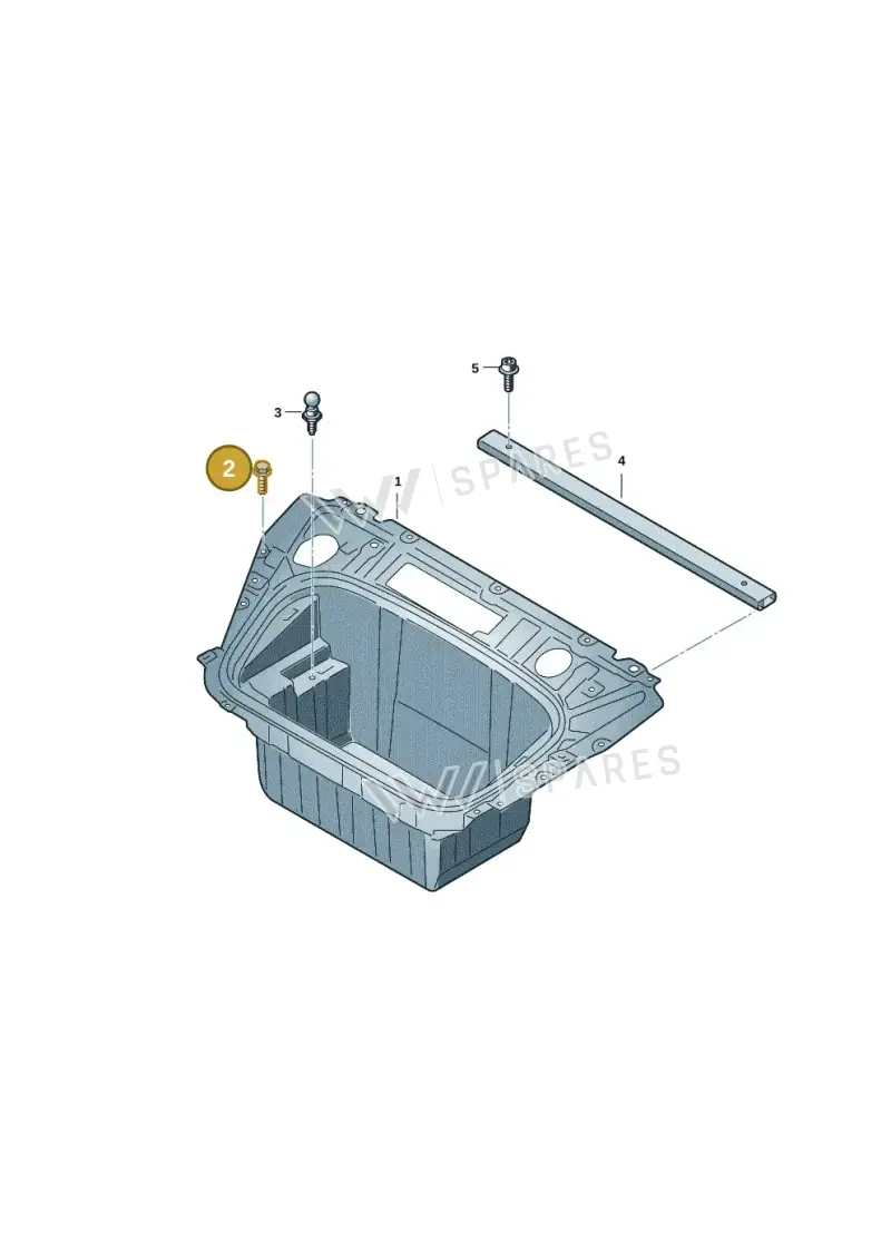 N90201601 — Audi RS e-tron GT (2020-2020) diagram 4j1805001, position 2