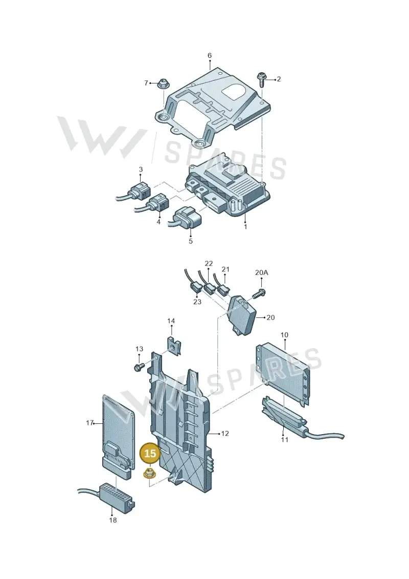 N90205604 — Audi Q5 qu. 2.0 TDI (2012-2017) diagram 636907200, position 15