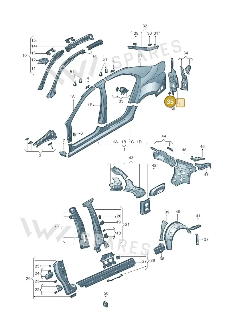 N90208105 — Skoda Rapid (2012-2022) diagram 740809300, position 35