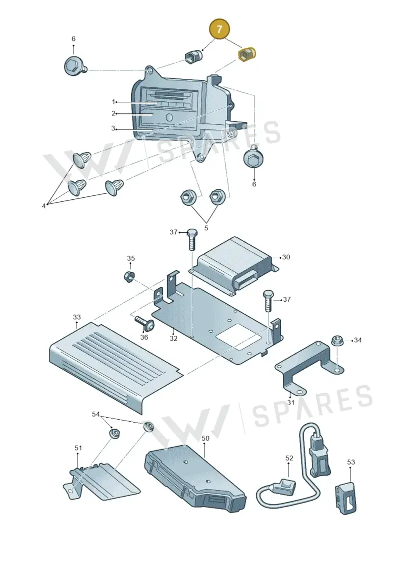 N90263103 — Skoda Superb (2013-2015) diagram 632035400, position 7