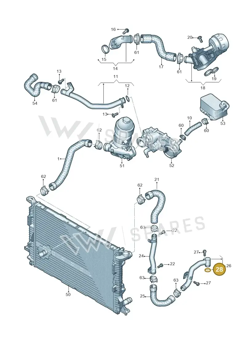 N90275302 — Volkswagen Amarok twin cab (2022-) diagram 894121500, position 28