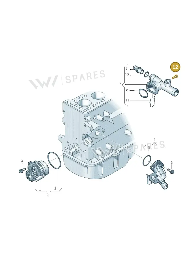 N90280904 — Volkswagen Caravelle (2015-2019) diagram 861121100, position 12